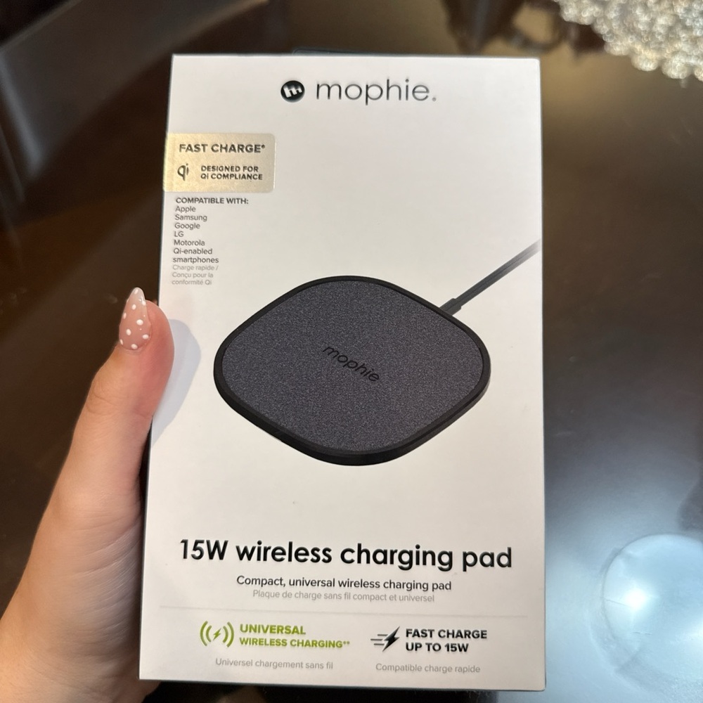 Mophie Fast Wireless Charging Pad - Black